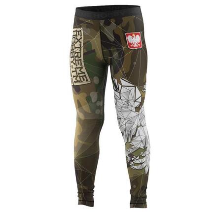 Leggings de sport pour enfants EXTREME HOBBY POLSKA CAMO
