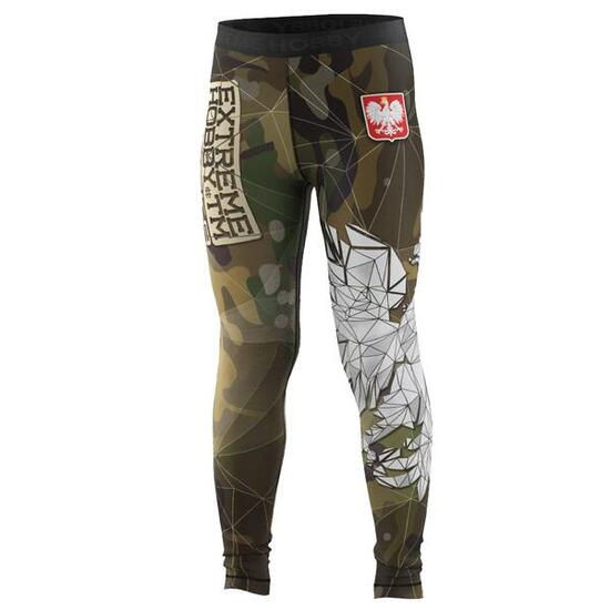 Leggings de sport pour enfants EXTREME HOBBY POLSKA CAMO