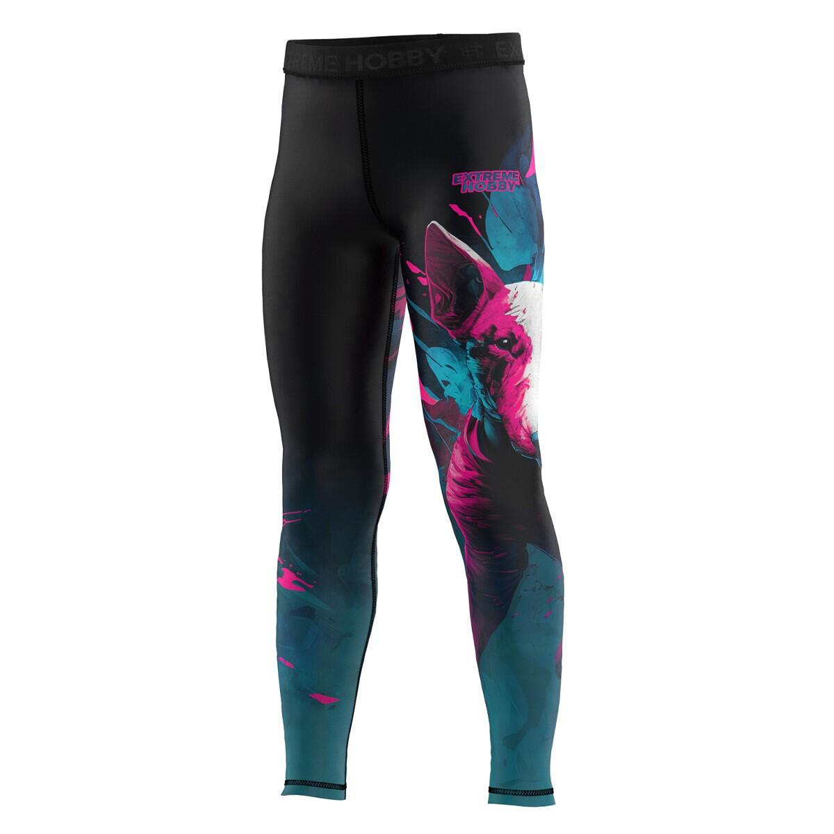 EXTREME HOBBY Sportleggings für Kinder EXTREME HOBBY VIVID BULL TERRIER