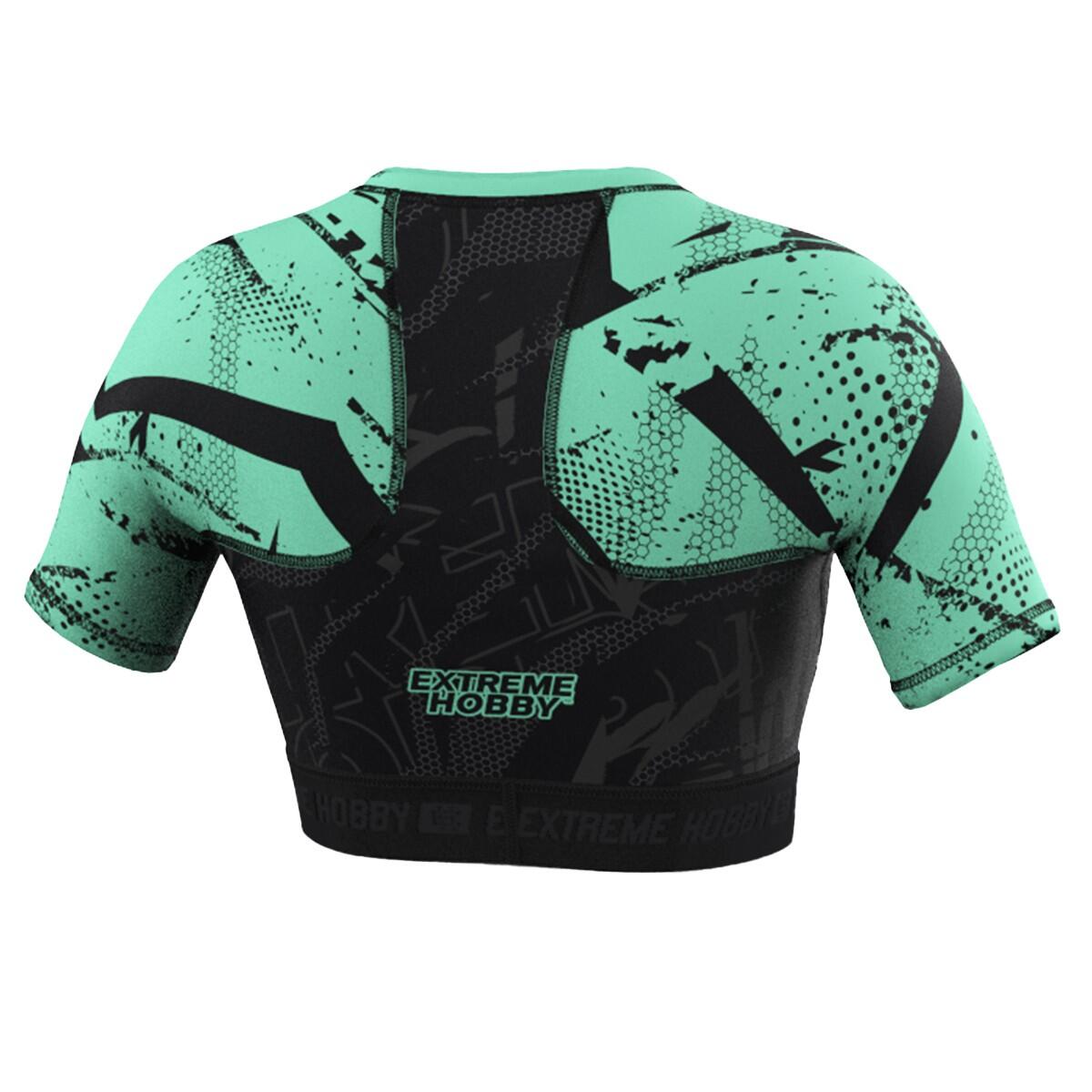 Koszulka sportowa damska Crop top do fitnessu EXTREME HOBBY NEO 3/6