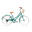 Bicicleta de paseo retro Capri Carolina 24" Verde 6V