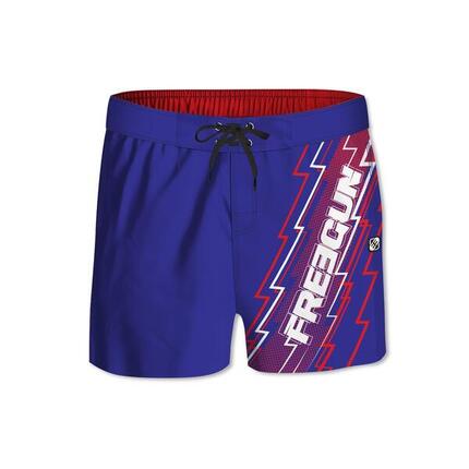 Boardshort court garçon ceinture demi-élastiquée Eclair