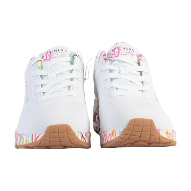 Baskets Femme Baskets Skechers Blanc Blanc Skechers