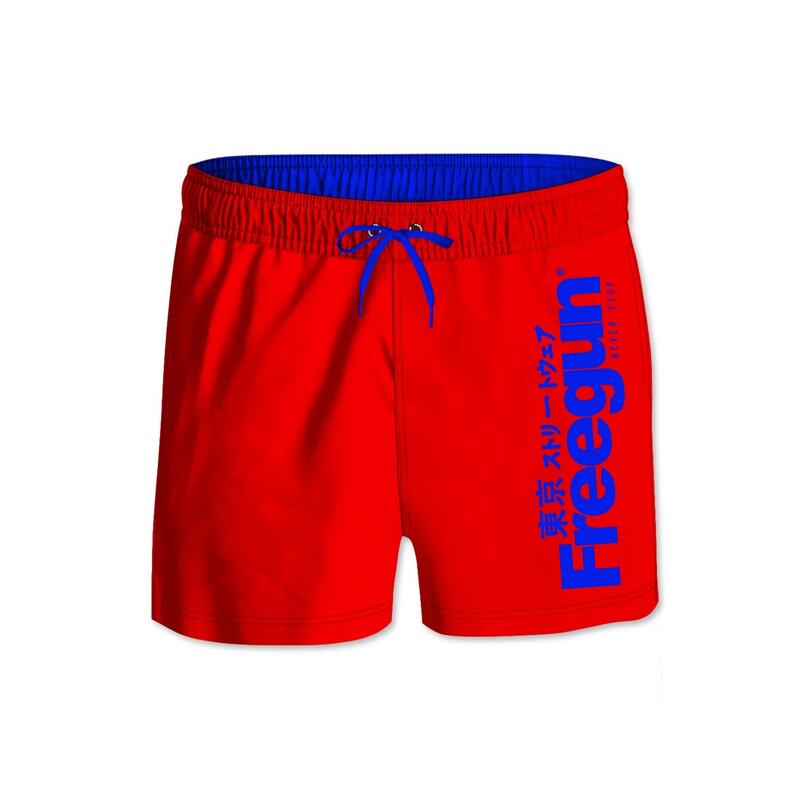 Boardshort Court garçon ceinture élastique Logo