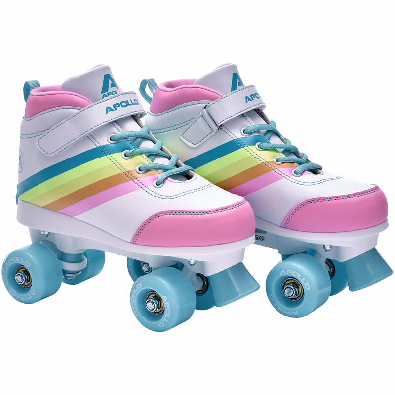 Patines 4 ruedas ajustables, cómodos y de moda para niños y adultos (31-42)