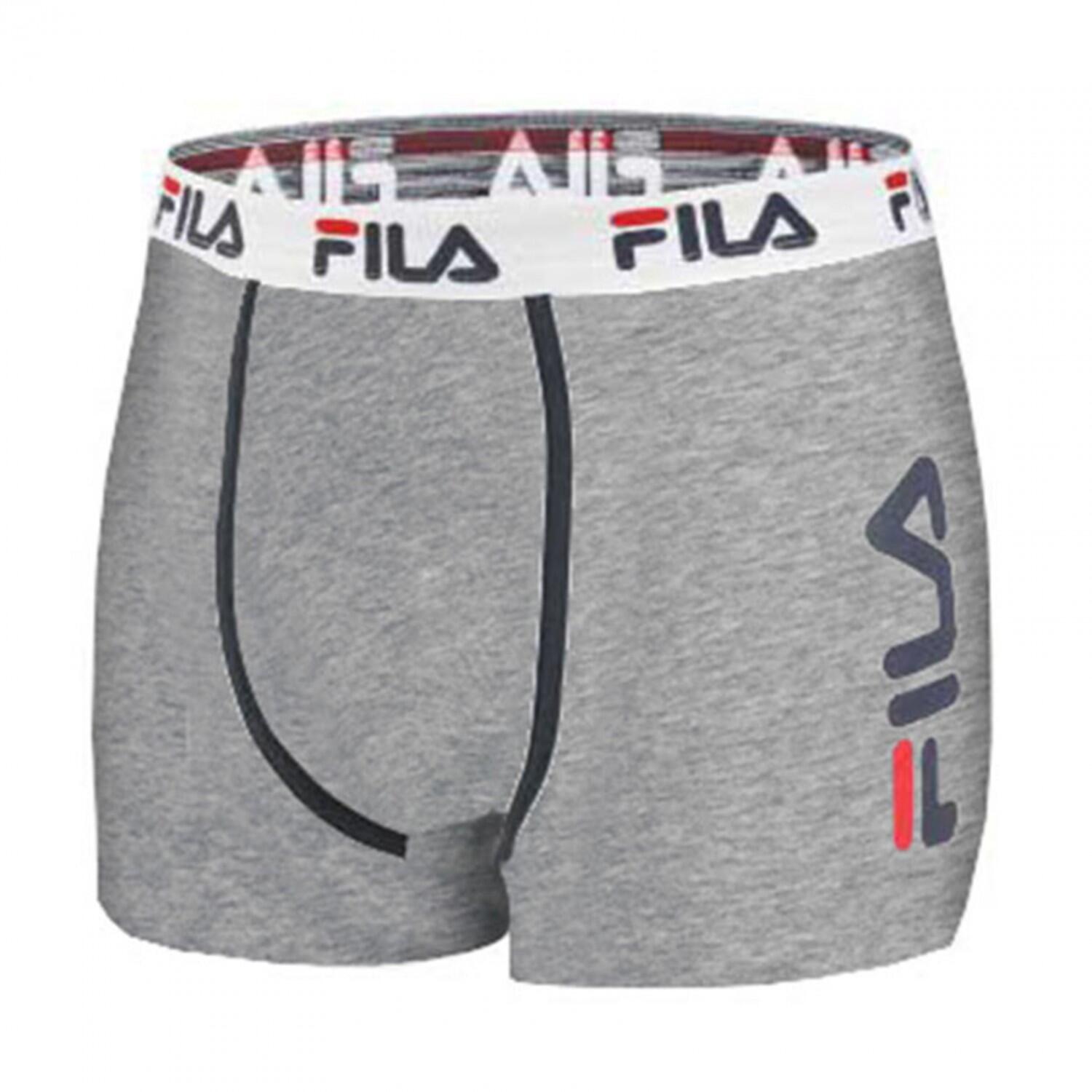 Lot de 2 Boxers homme FU5040 Uni 4/4