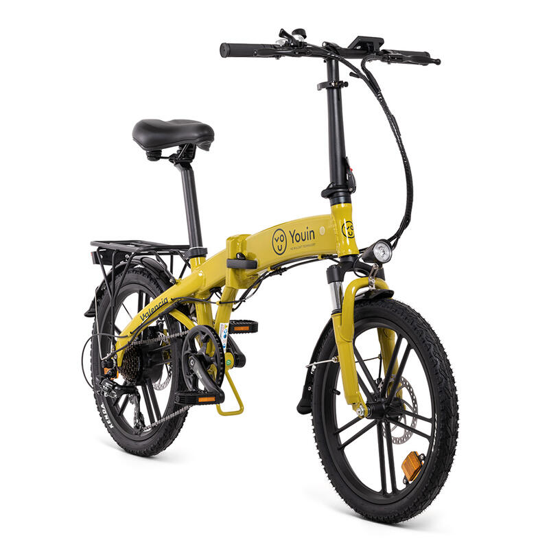 YOUIN Valencia Bicicleta Eléctrica Plegable 20 - Autonom 45 km - 250W -  Shimano