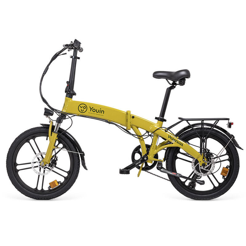 Esta bicicleta eléctrica de Decathlon es plegable y tiene el