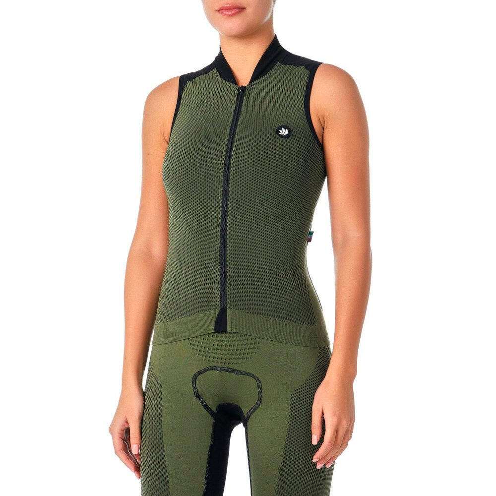 Maillot sans manche Sixs Clima 2 Army 5/6