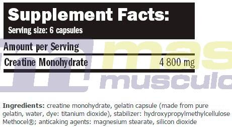 Creatine monohydrate micronized - 30 capsules de Amix Nutrition 3/3