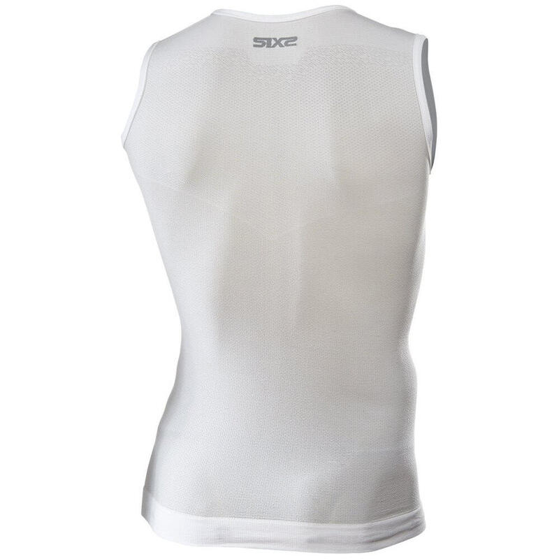 Gilet senza maniche SIXS SML BT Bianco