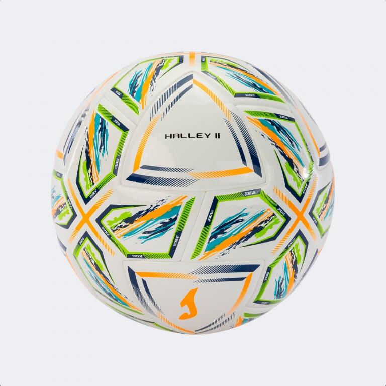 Joma Halley II - Pallone da calcio bianco turchese fluorescente 4/4