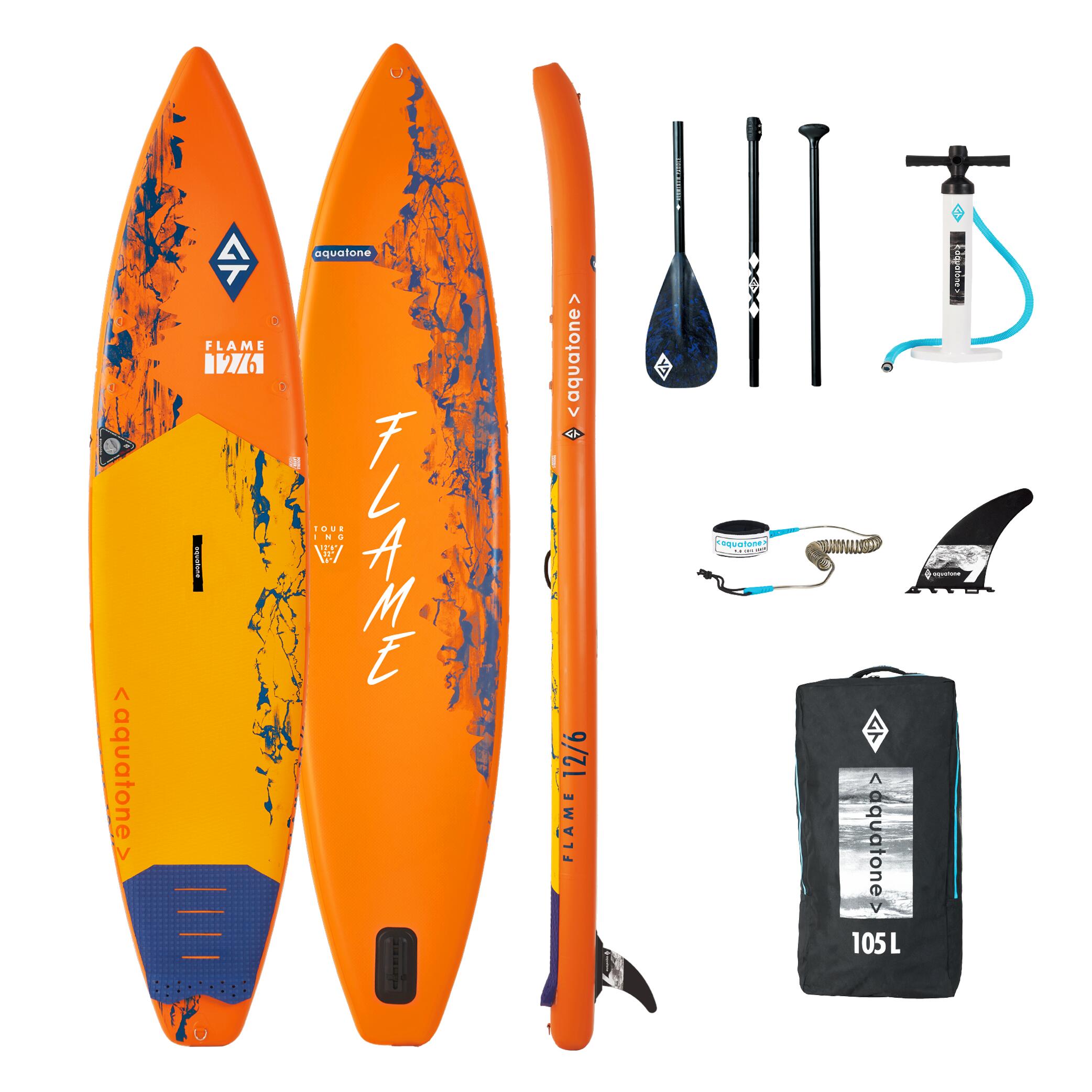 Deska SUP Aquatone Flame 12'6" 1/5