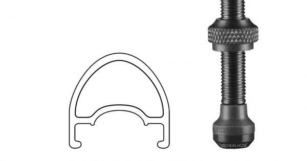 Válvulas Tubeless Schwalbe 40mm - 2 Piezas para Bicicletas 2/7