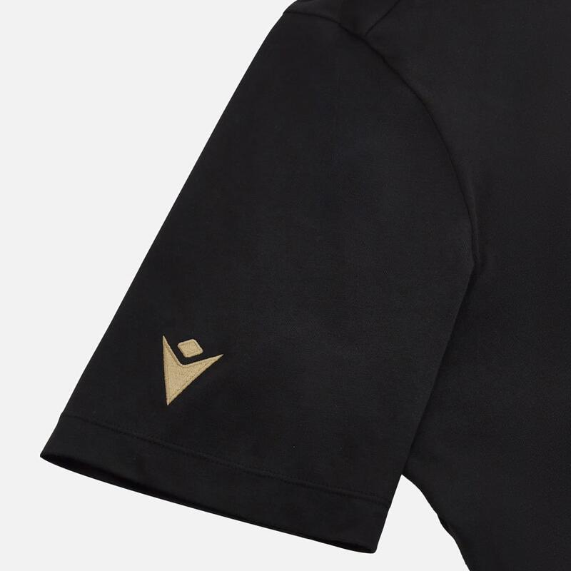 T-shirt noir Coupe du Monde 2023 pour adulte Macron RWC