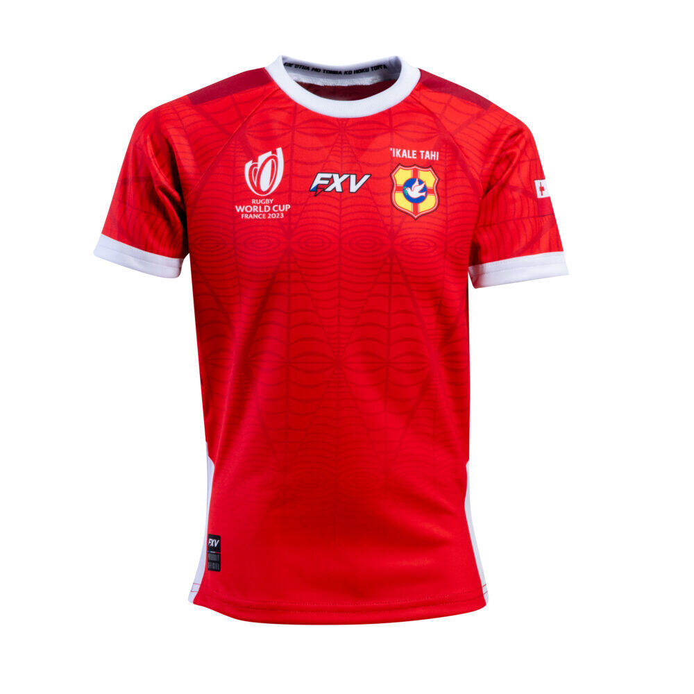 RUGBY WORLD CUP 2023 Maglia Casa Bambino Tonga Coppa del Mondo 2023/24