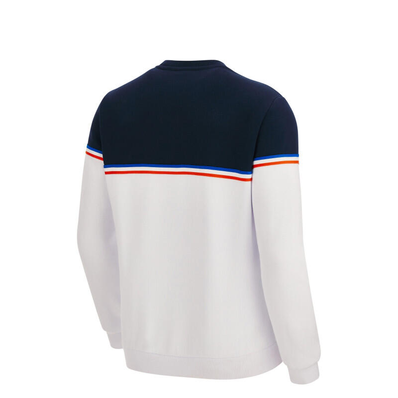 SWEAT COL ROND ENFANT MACRON RWC 2023 Rugby Blanc 2/4