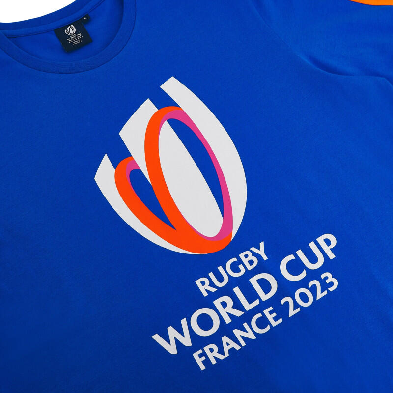 T-SHIRT ADULTE BLEU MACRON RWC 2023