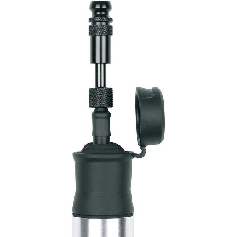 Pompa manuală SKS Airflex Explorer - 5 bar, mâner cauciucat, aluminiu și plastic