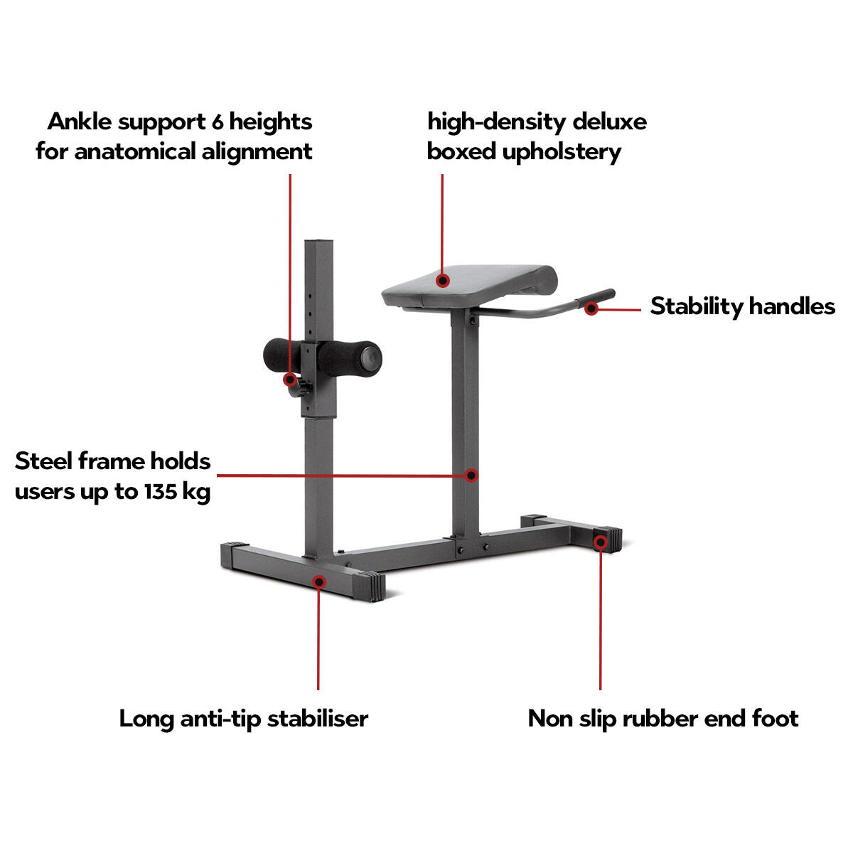 Hyperextension Bench-JD3.1 2/7