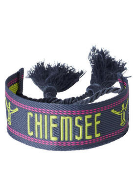 Armband mit Logo und Quastenverschluss