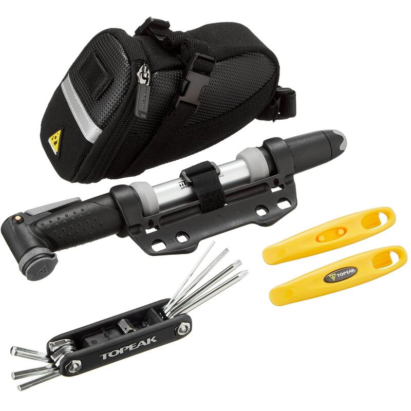 Mini pompa a mano Topeak Deluxe Cycling Accessory Kit