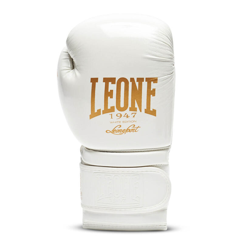 Manusi de Box  Leone  Albe-Aurii