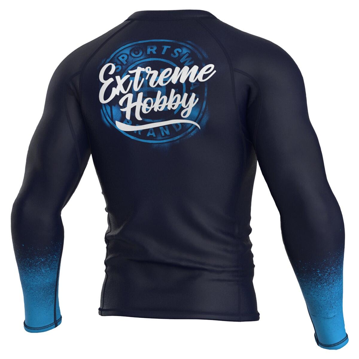 Rashguard à manches longues pour hommes MMA EXTREME HOBBY BADGE 3/6