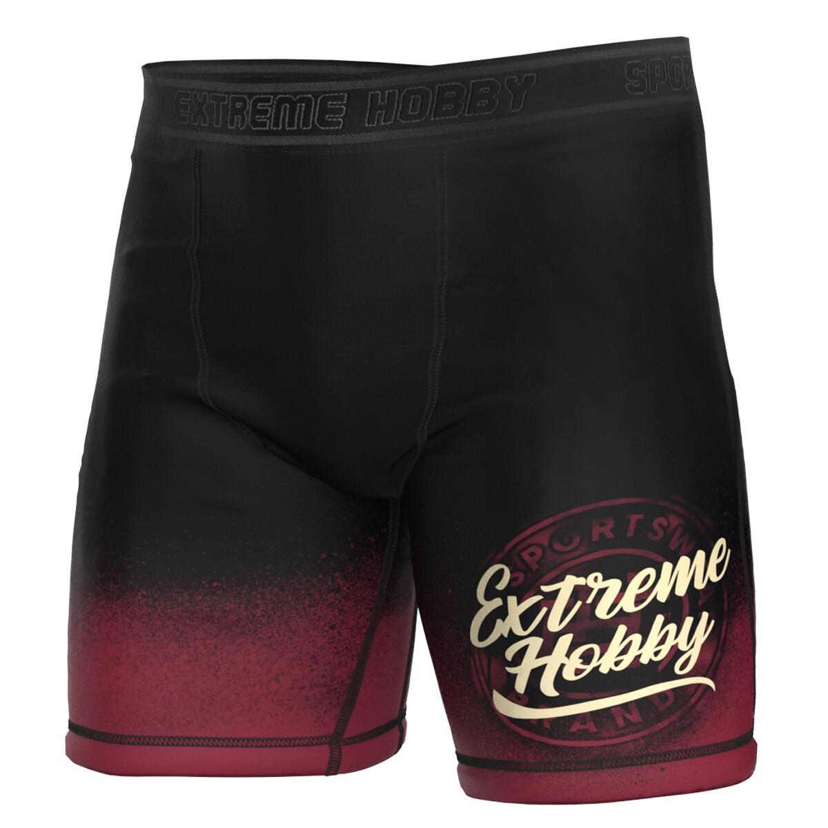 Extreme Hobby - Shorts Vale Tudo Mma Pour Hommes Extreme Hobby Badge - Short - Noir - 40 M - Decathlon