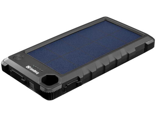 Powerbank solaire SANDBERG 10000 mAh étanche et robuste