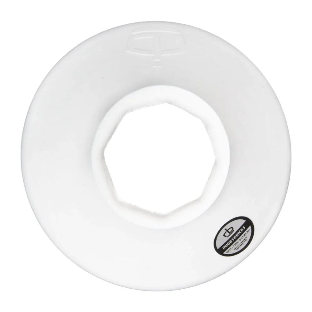 Tee Vortex Mid Cut Branco Rugby Bricks 2/2
