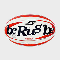 Ballon de rugby d'entraînement Alpha Be Rugbe T5