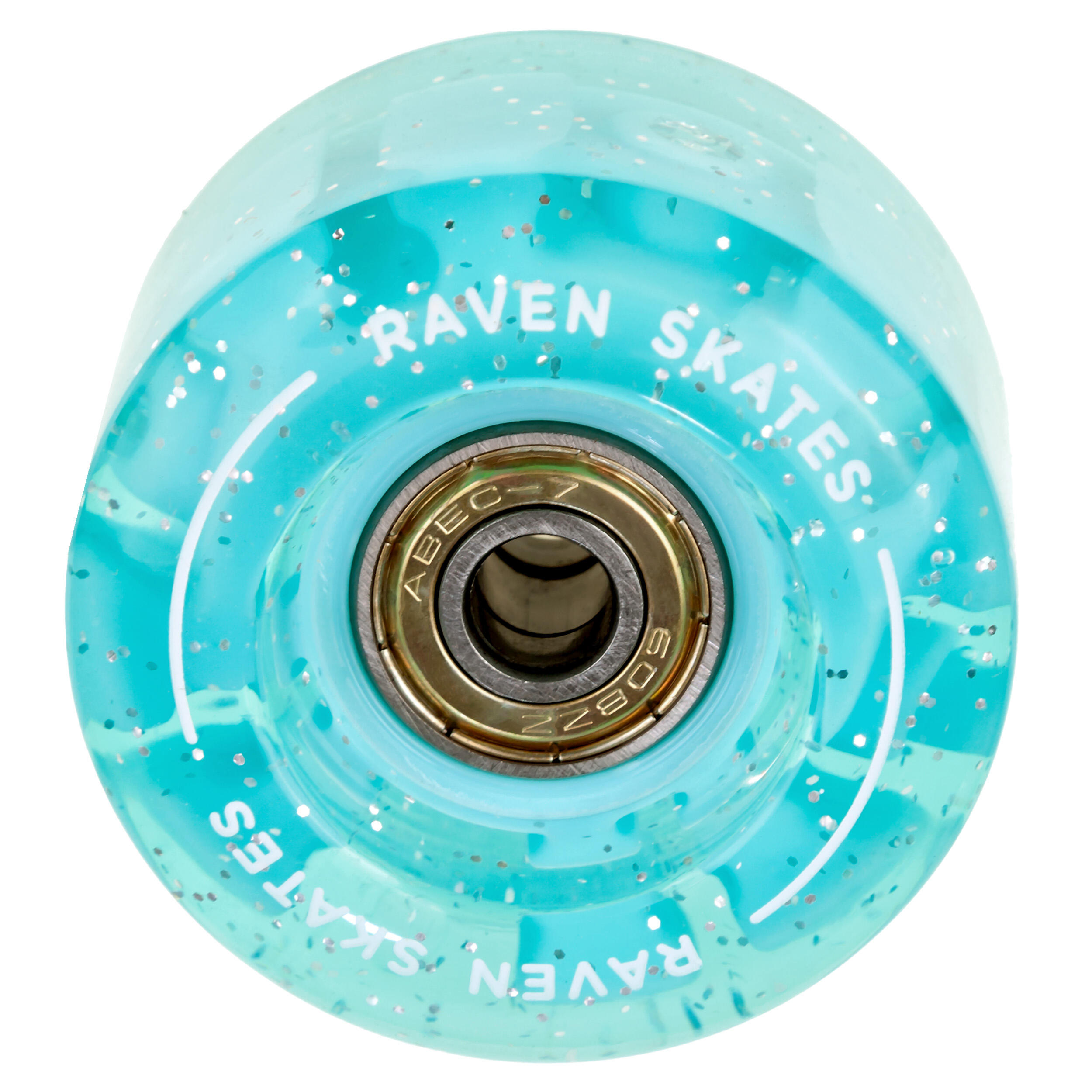 Rodas luminosas + rolamentos para patins Raven LED 4 unidades 2/4
