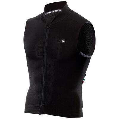 Maglia da ciclismo senza maniche SIXS CLIMA Nero