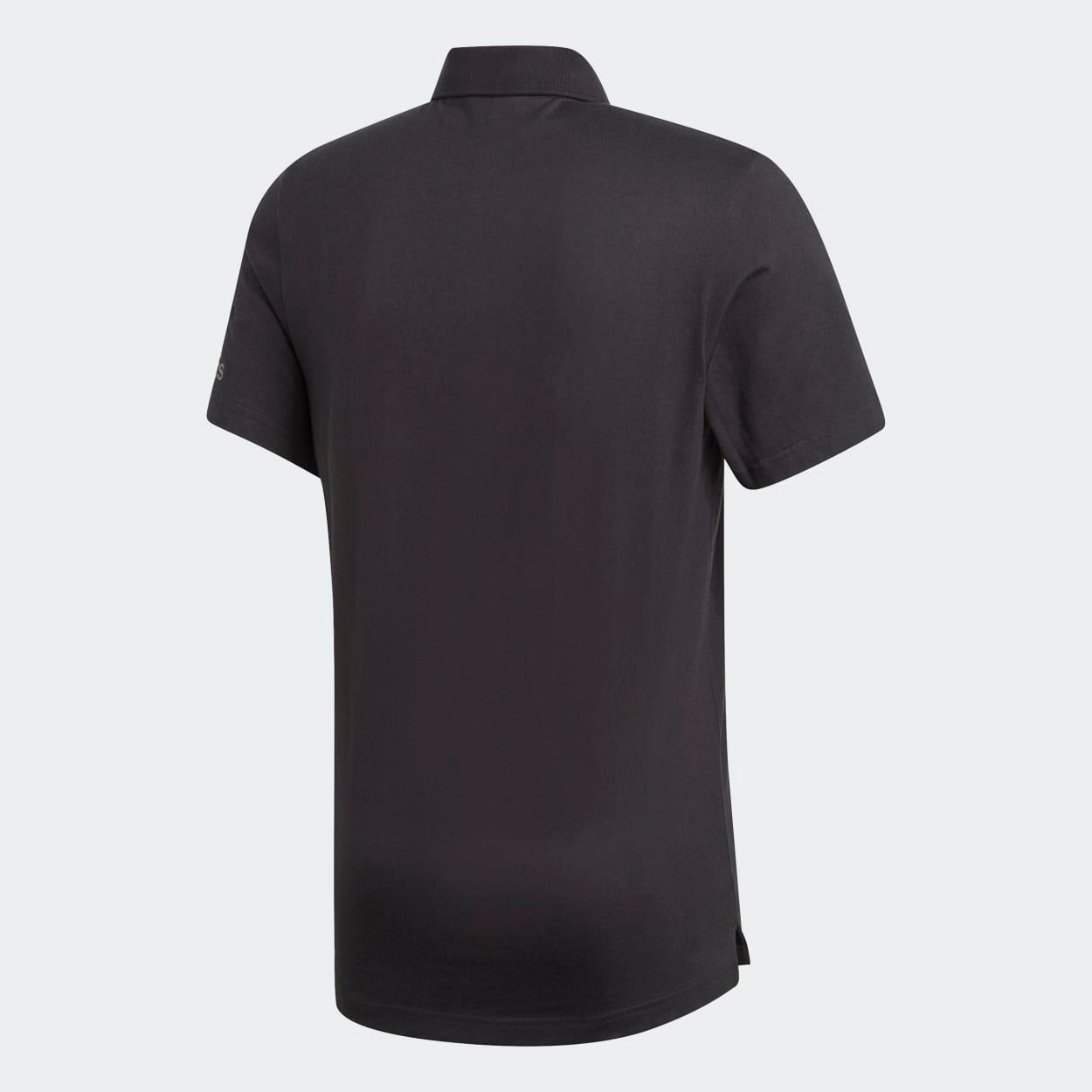 Mens New Zealand All Blacks Rugby Supporters Polo Shirt 2/2