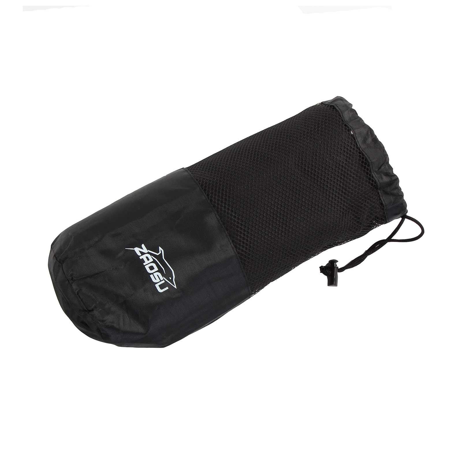Poncho-serviette multifonction pour sports nautiques, unisexe, noir 6/7