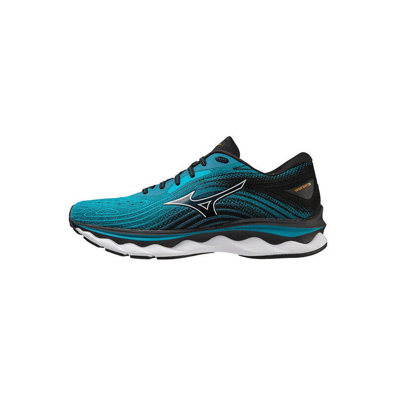 Wave Sky 6 Men's Road Running Shoes - Blue x White