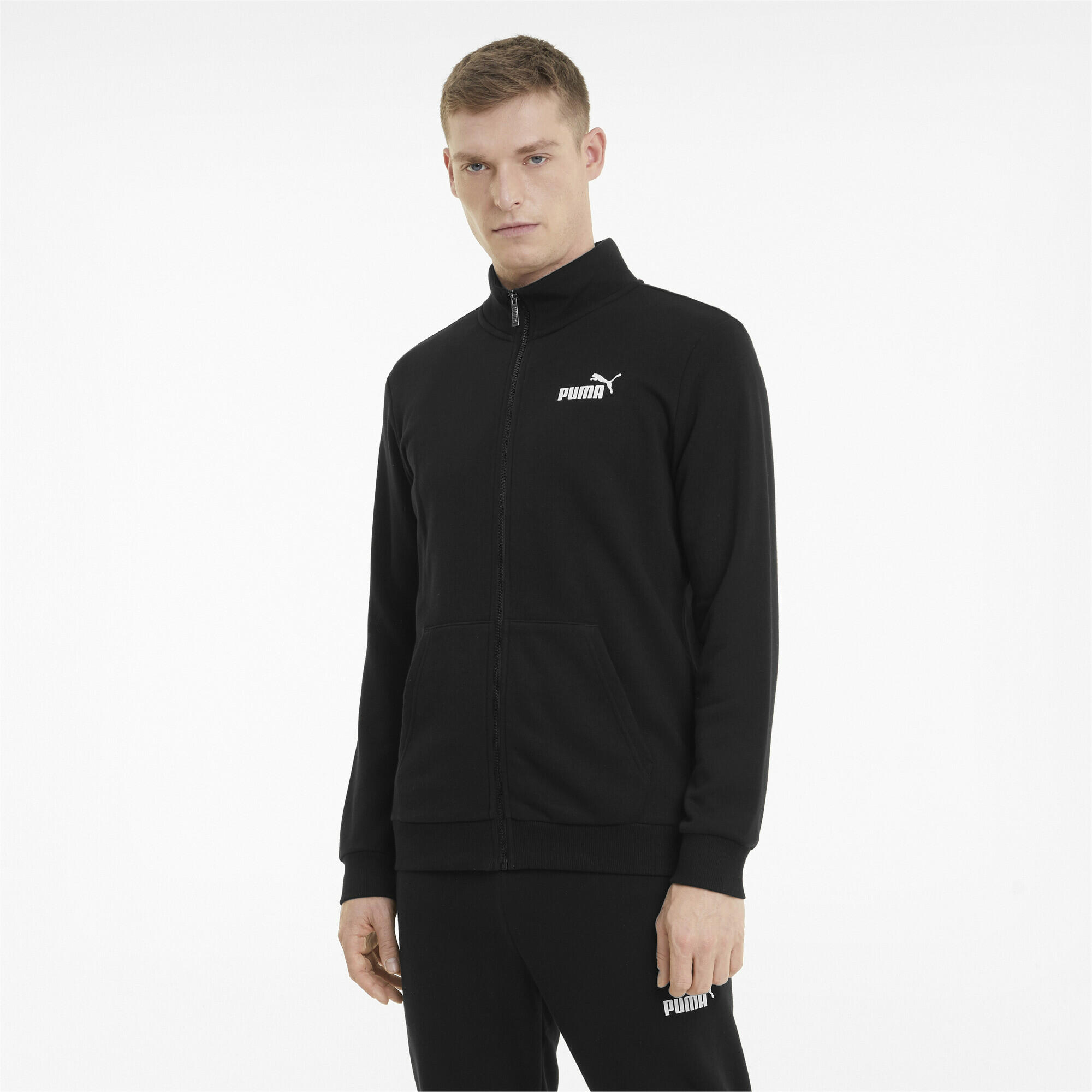 Veste de survêtement Essentials Homme PUMA Black 2/7