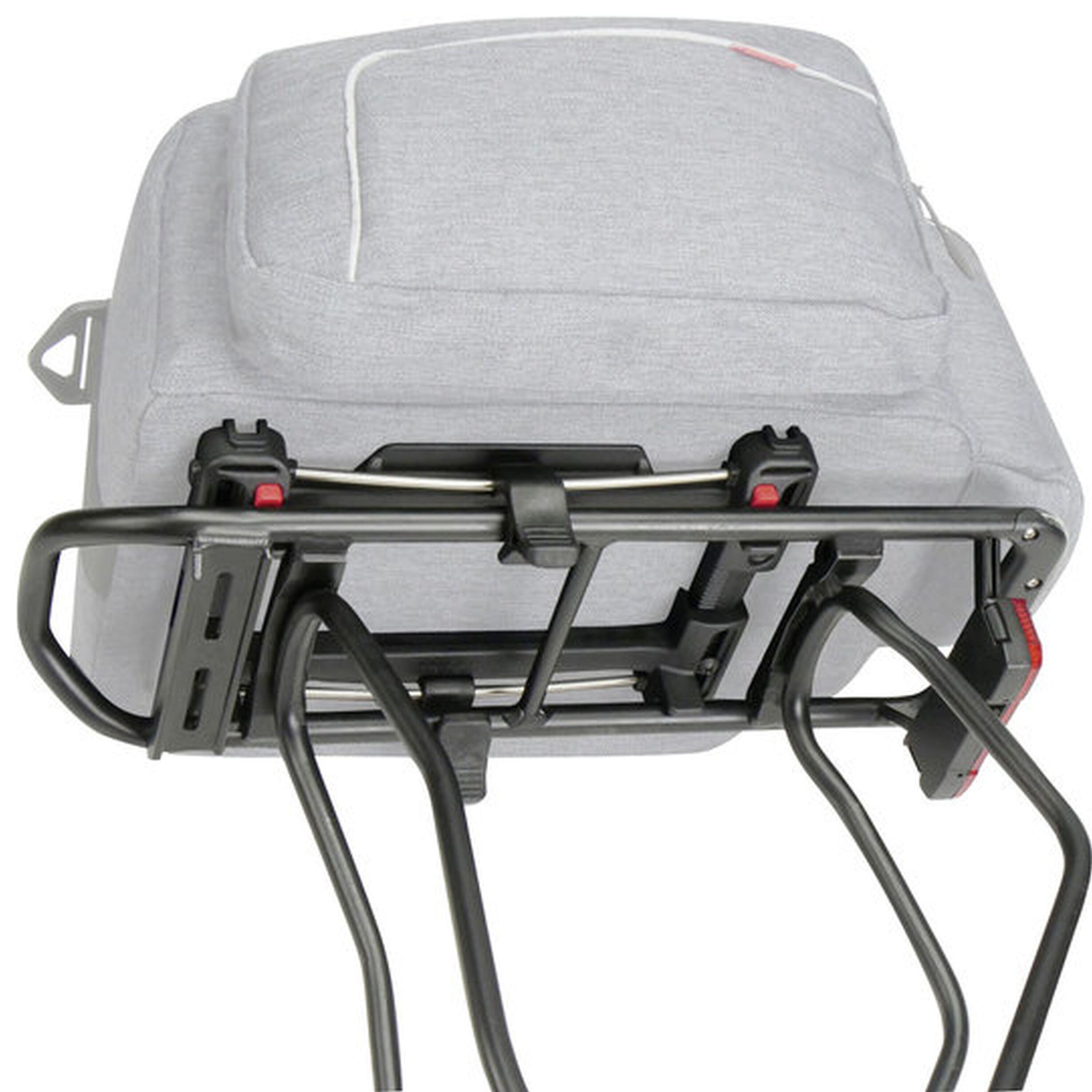 Klick-fix Gepäckträgertasche Rackpack 2 schwarz,24x35x23cm,10ltr,810g, Uniklip 2 2/3