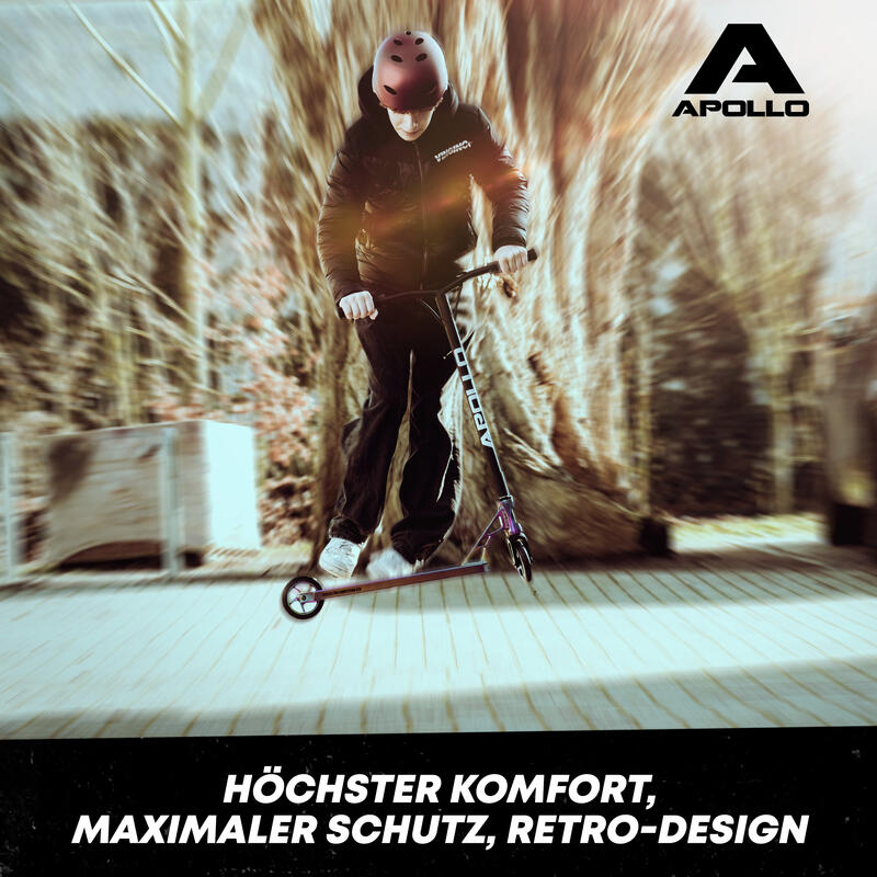 verstellbarer Skatehelm mit Design - BMX Kinderhelm
