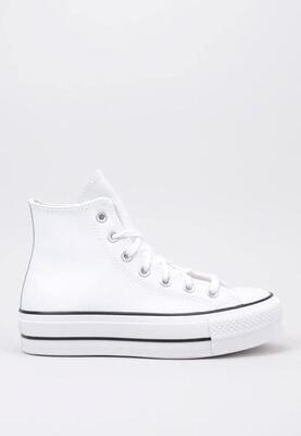 Zapatillas Mujer CONVERSE Chuck Taylor All Star Platform Leather High-Top Blanco