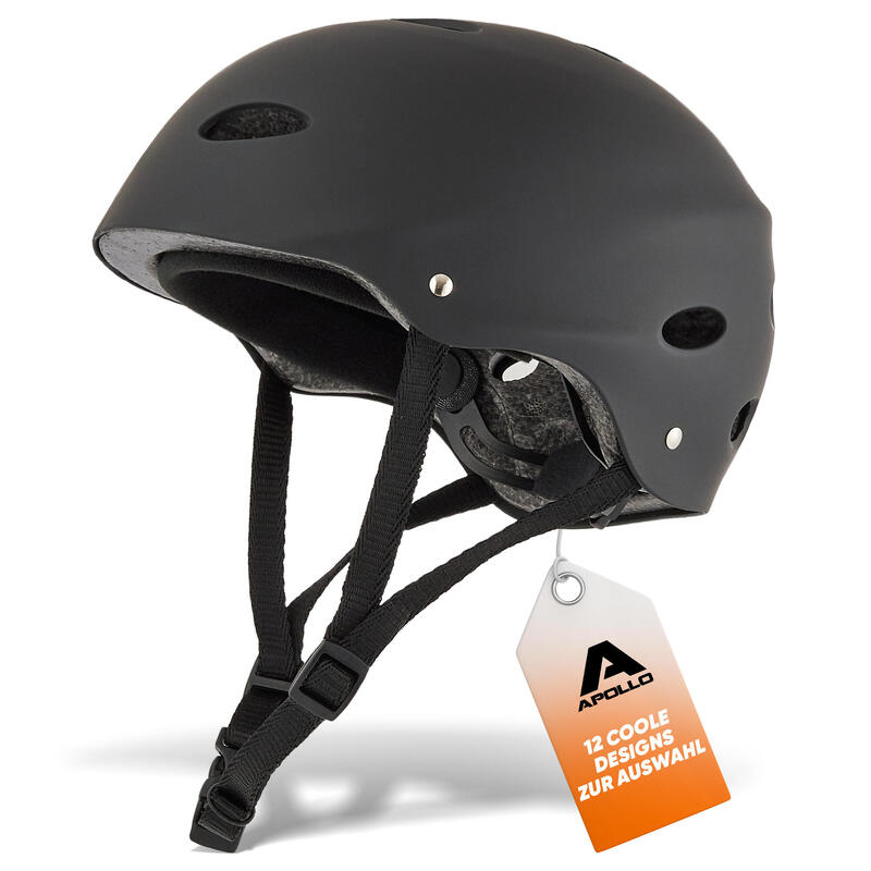 Casco ajustable para skate/bicicleta, scooter, BMX, para niños y adultos