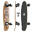 Mini Longboard Cruiser – Mini Skateboard Vintage de 70 cm con Rodamientos ABEC 9