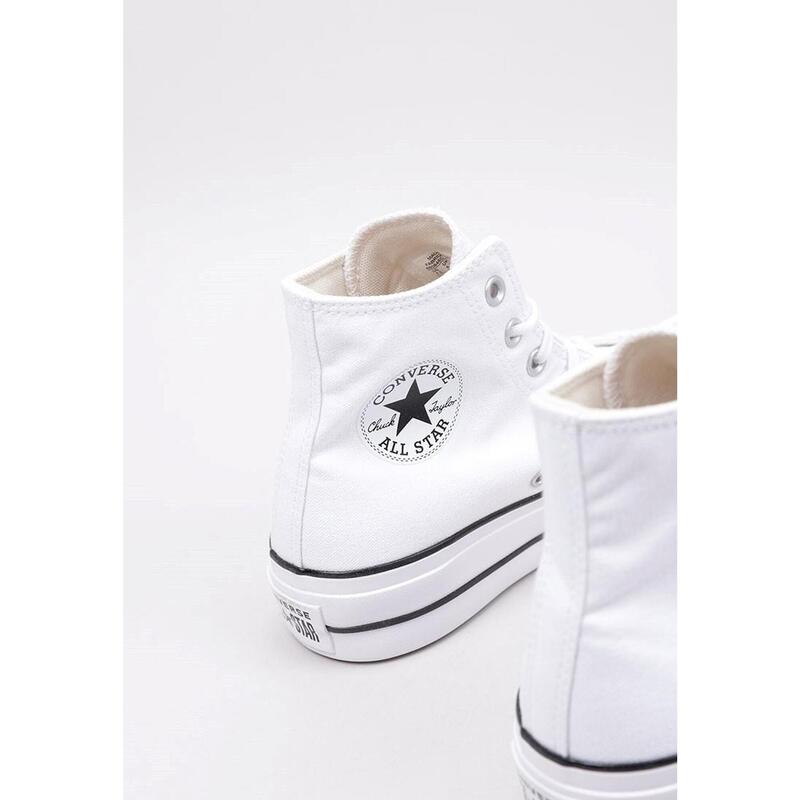 Tenisi femei Converse Chuck Taylor All Star Lift Hi, Alb