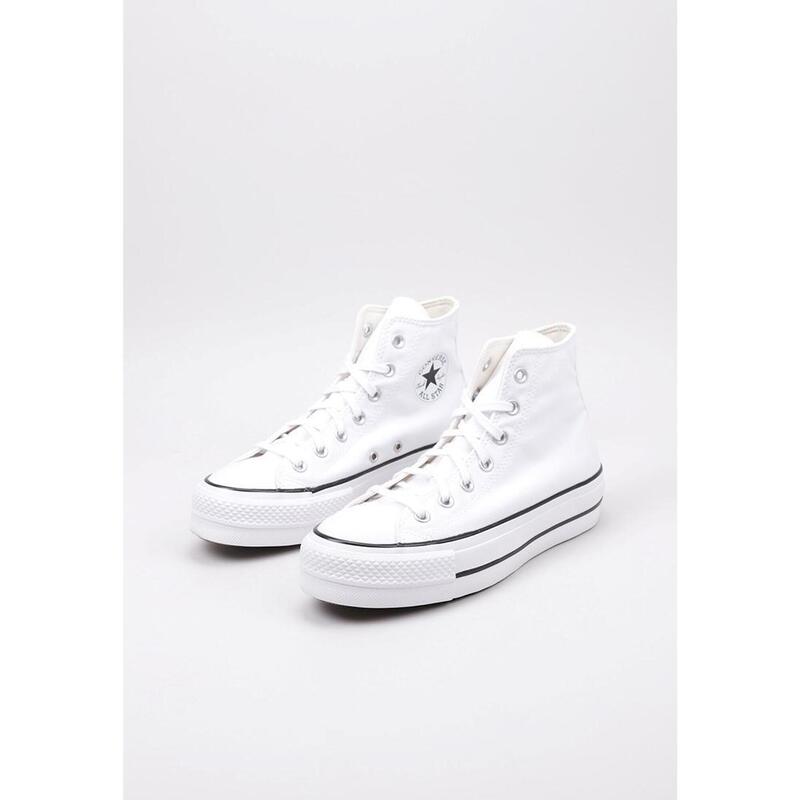 Tenisi femei Converse Chuck Taylor All Star Lift Hi, Alb