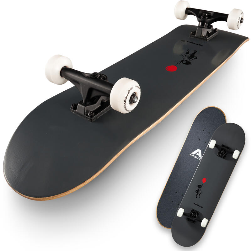 Skateboard 31,5 Zoll 7-lagiges Deck mit ABEC 7 Kugellagern