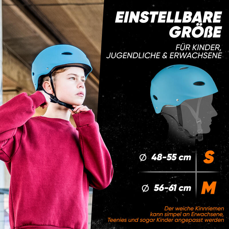 verstellbarer Skatehelm - BMX Kinderhelm