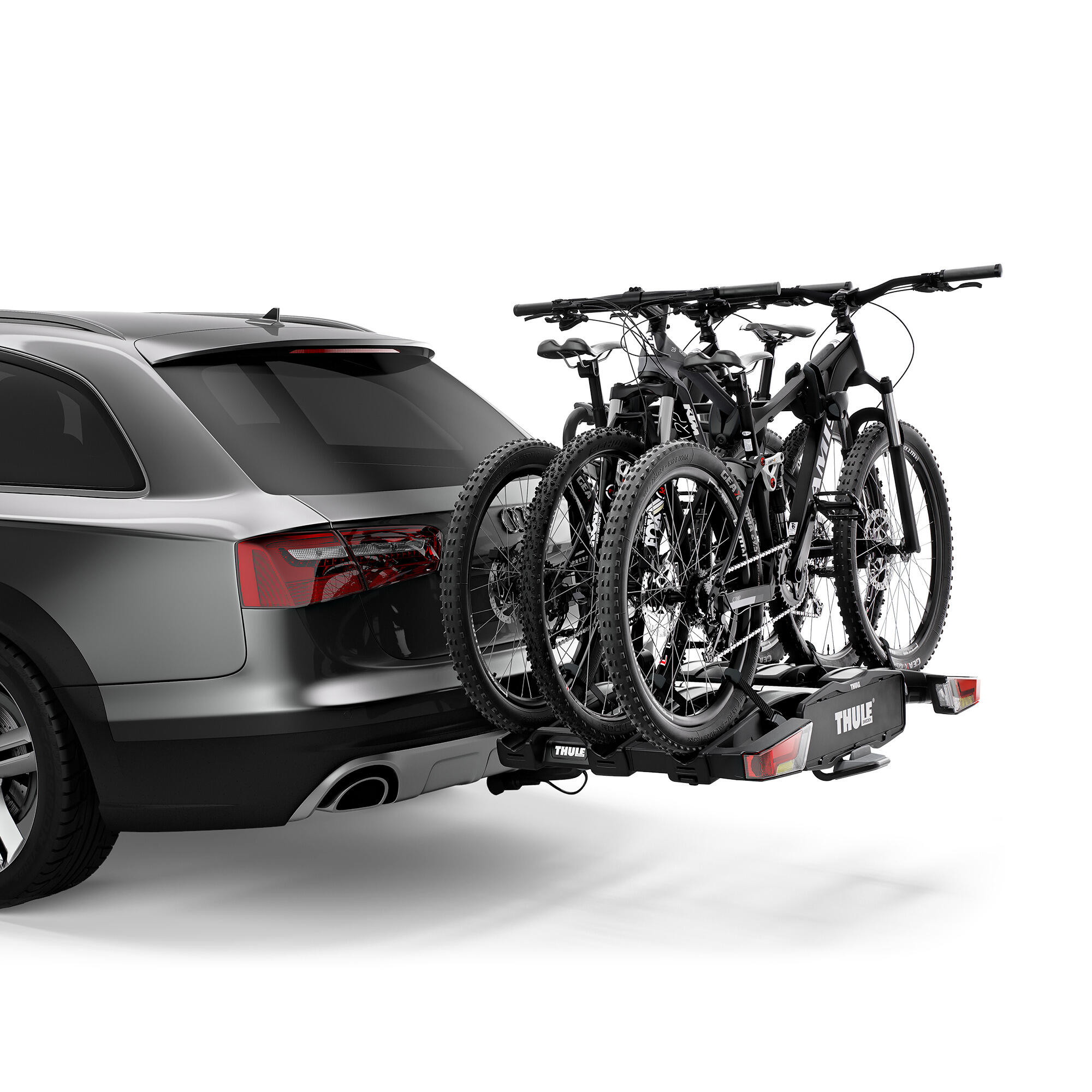 Porte-vélo sur boule d’attelage Thule EasyFold XT 3 bikes Black 2/7