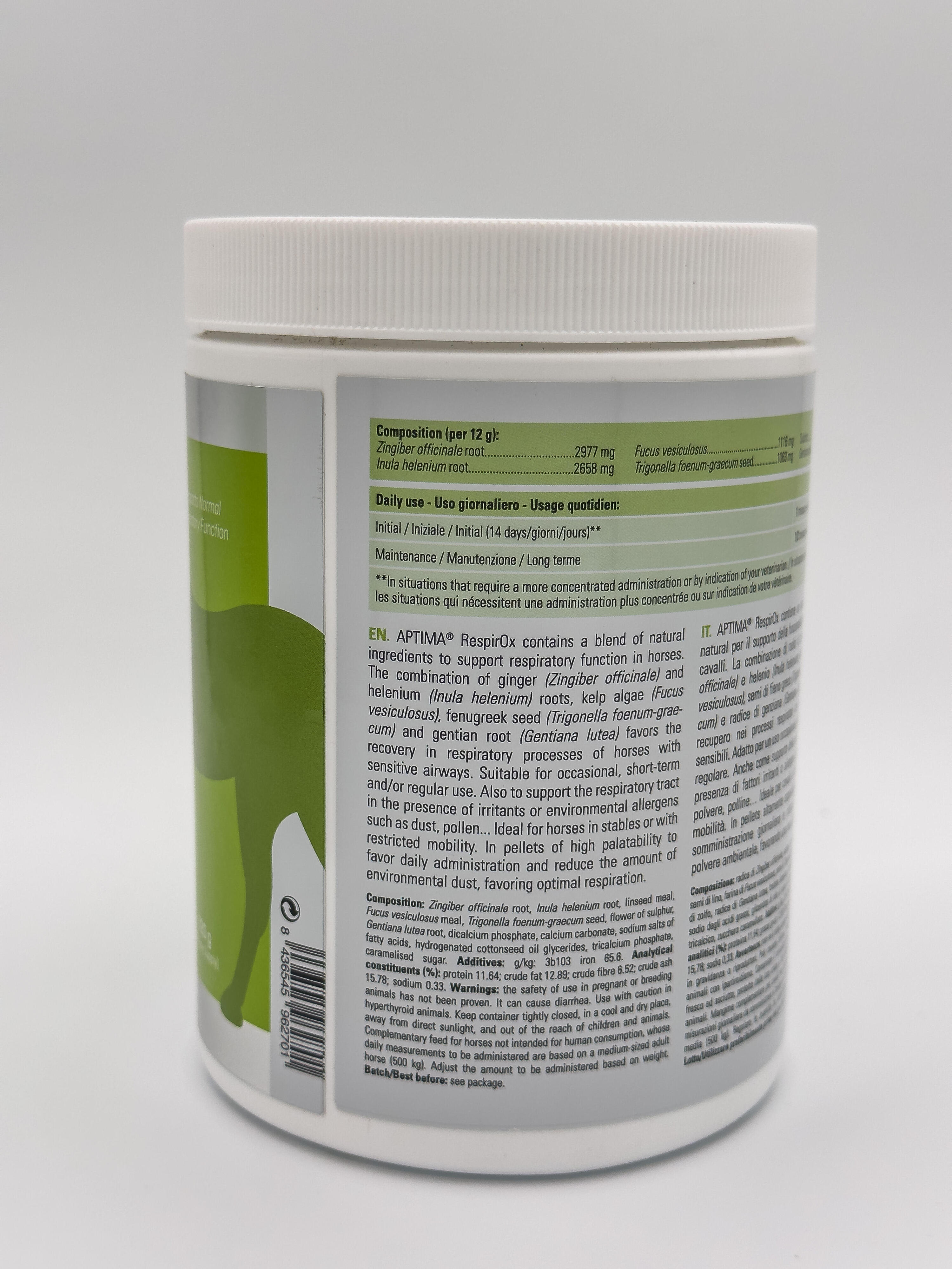 Soporte de la Función Respiratoria APTIMA® RespirOx para caballos 2/3