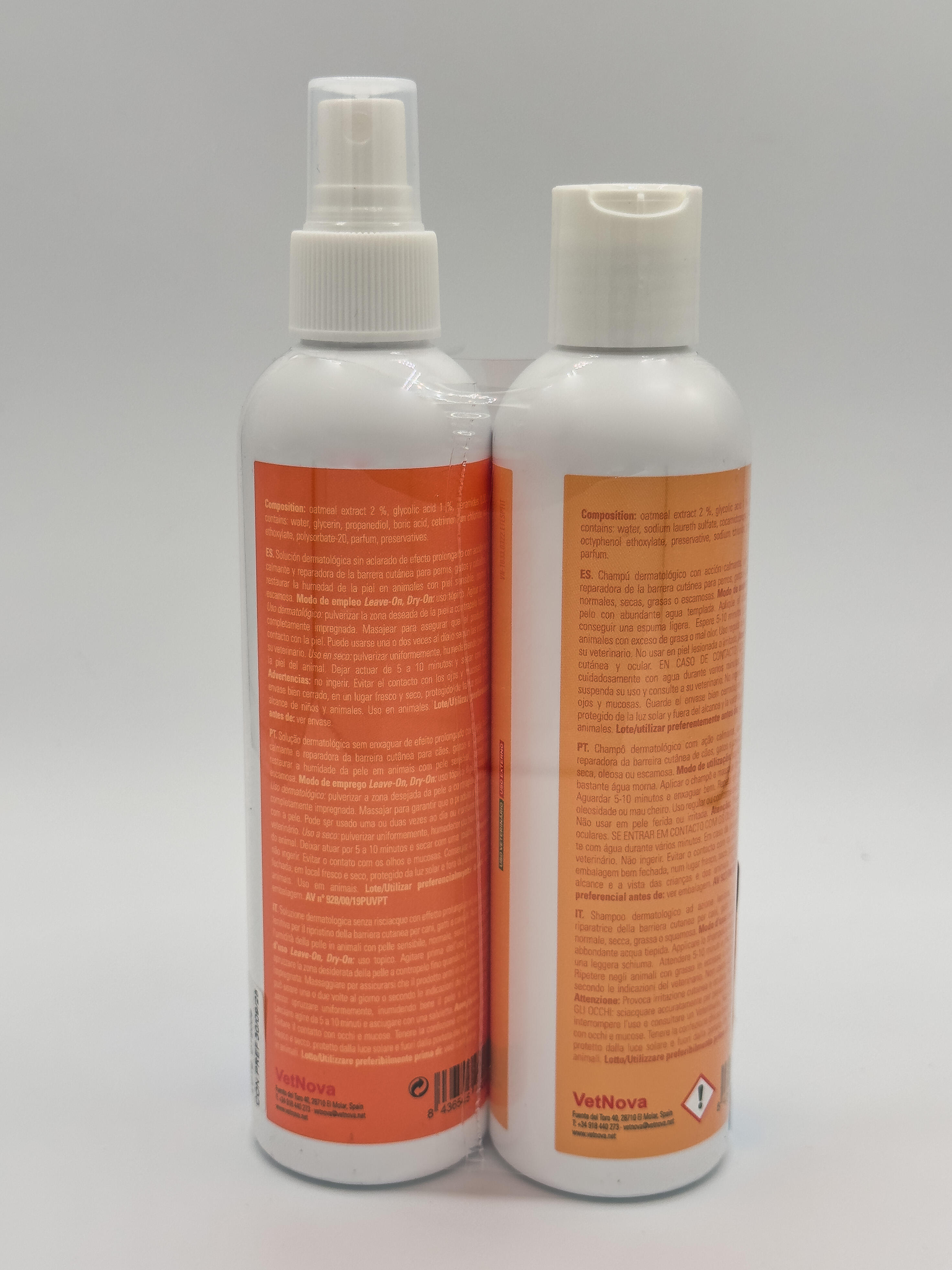 Champú Dermatológico de Última Generación Cutania GlycOat  para caballos 2/3
